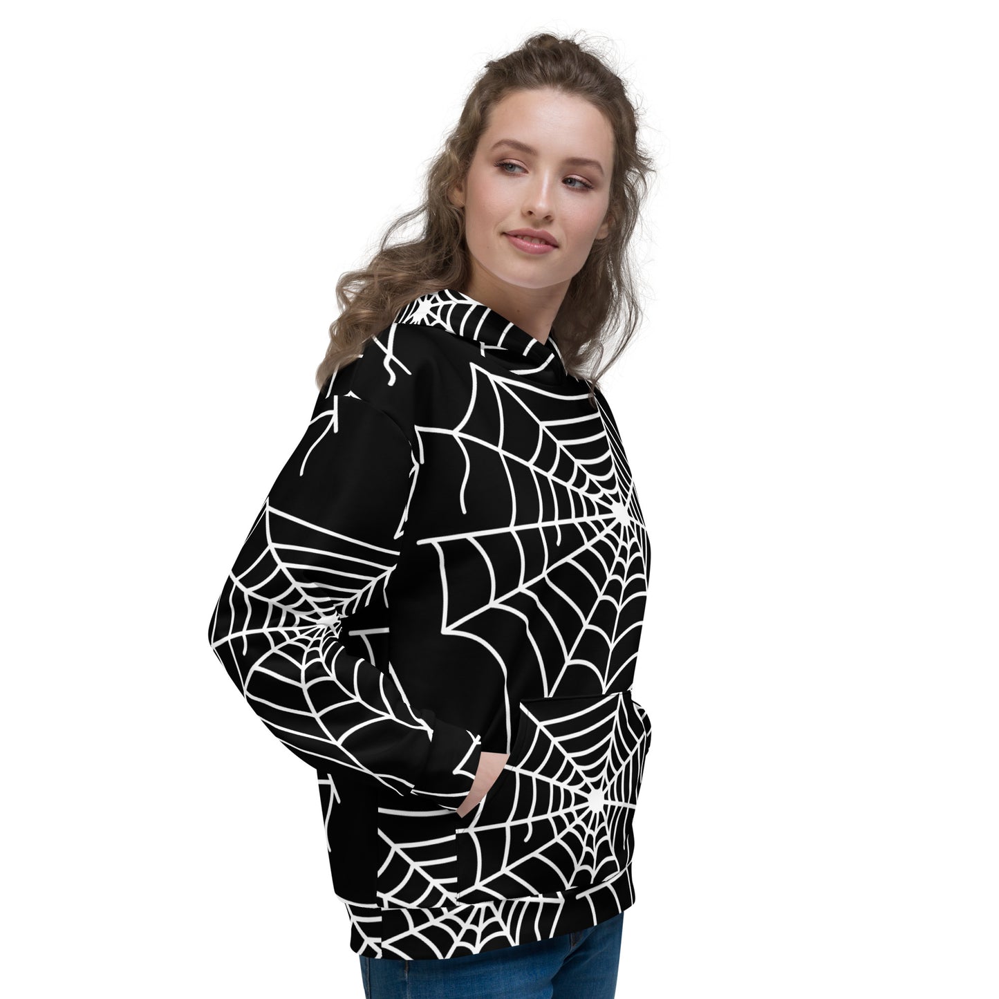 WEB OF LIES UNISEX HOODIE