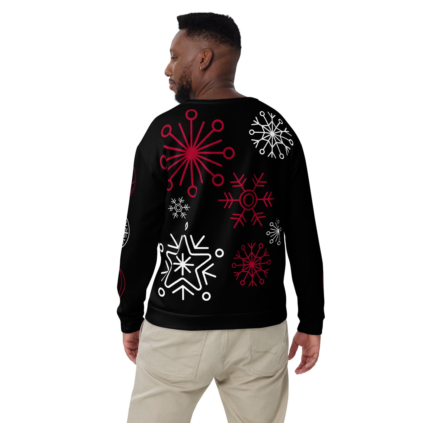 SANTA SKULL UGLY SWEATSHIRT