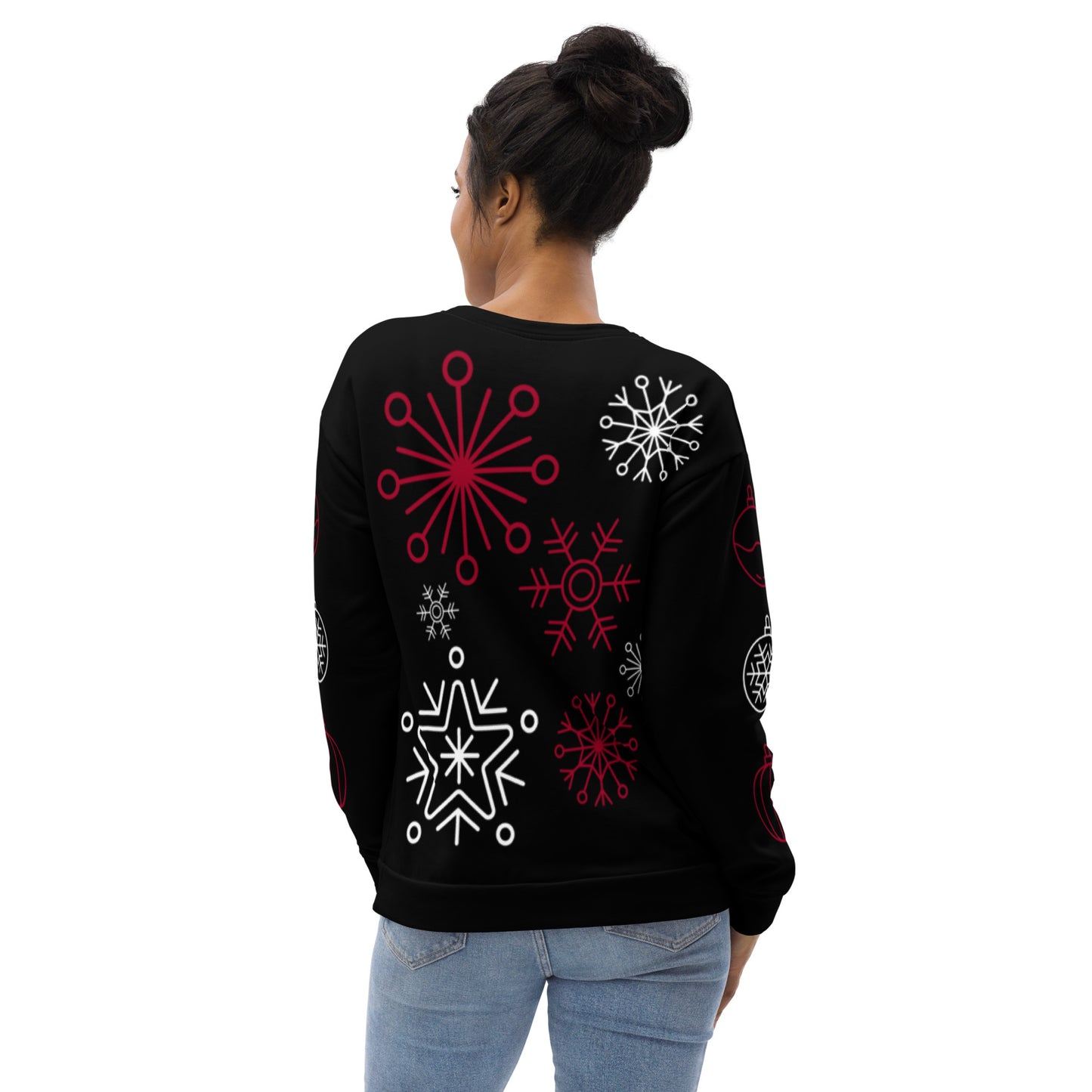 SANTA SKULL UGLY SWEATSHIRT