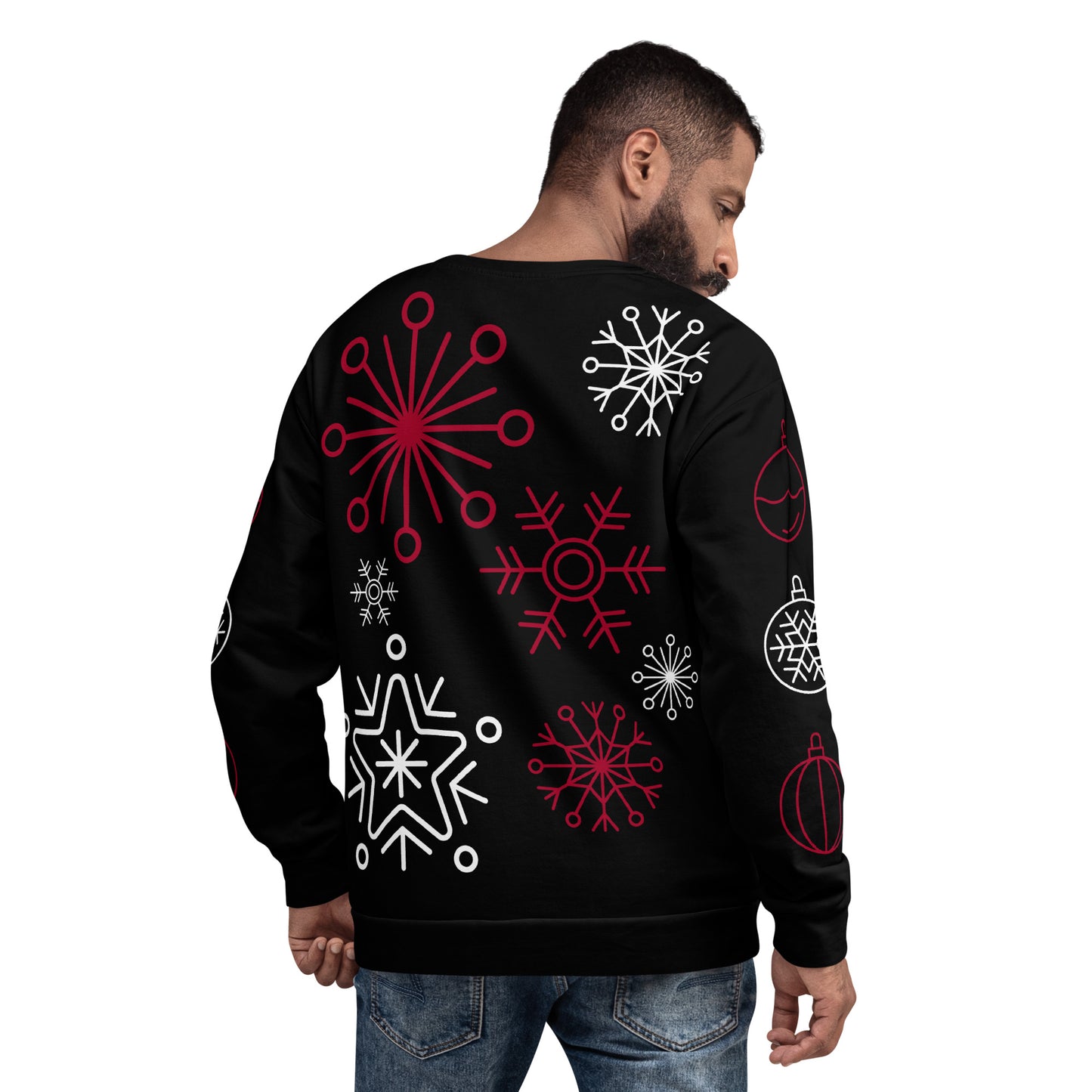 SANTA SKULL UGLY SWEATSHIRT