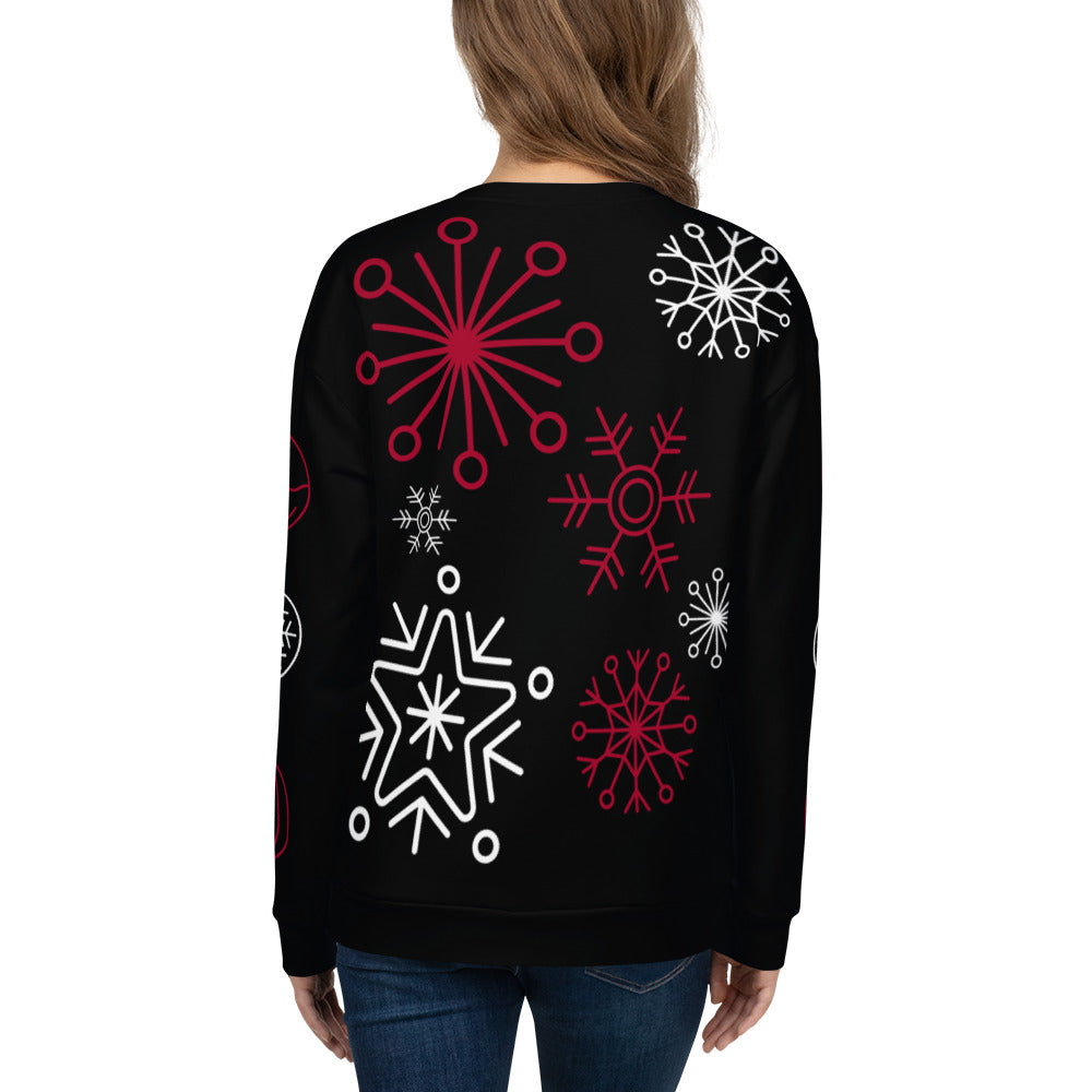 SANTA SKULL UGLY SWEATSHIRT