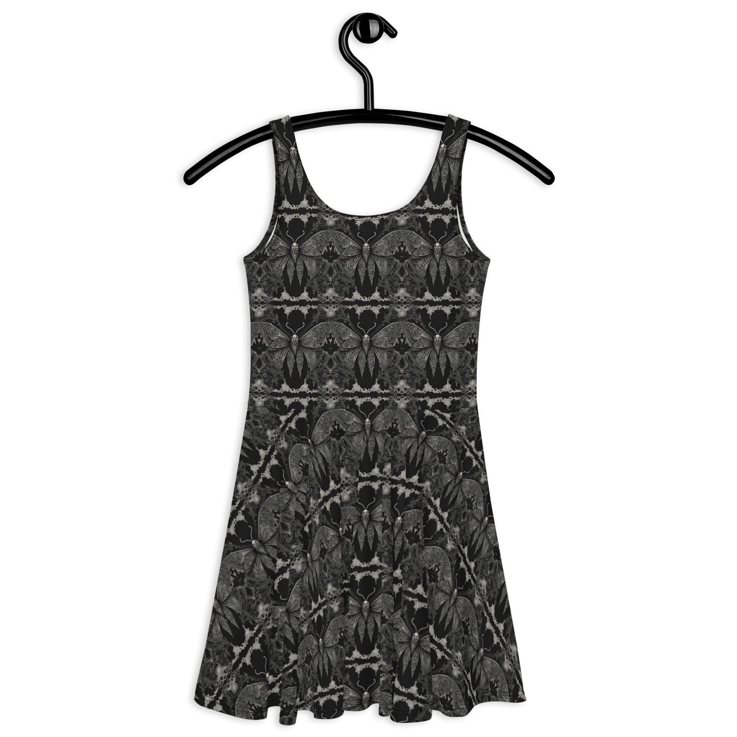 MOTH & LACE FLARED DRESS