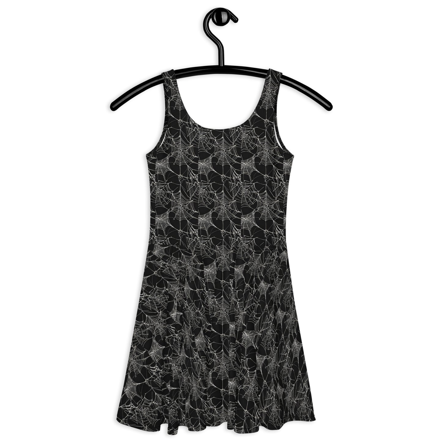 WEB OF LIES FLARED DRESS