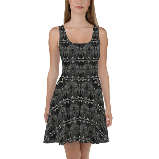 MOTH & LACE FLARED DRESS