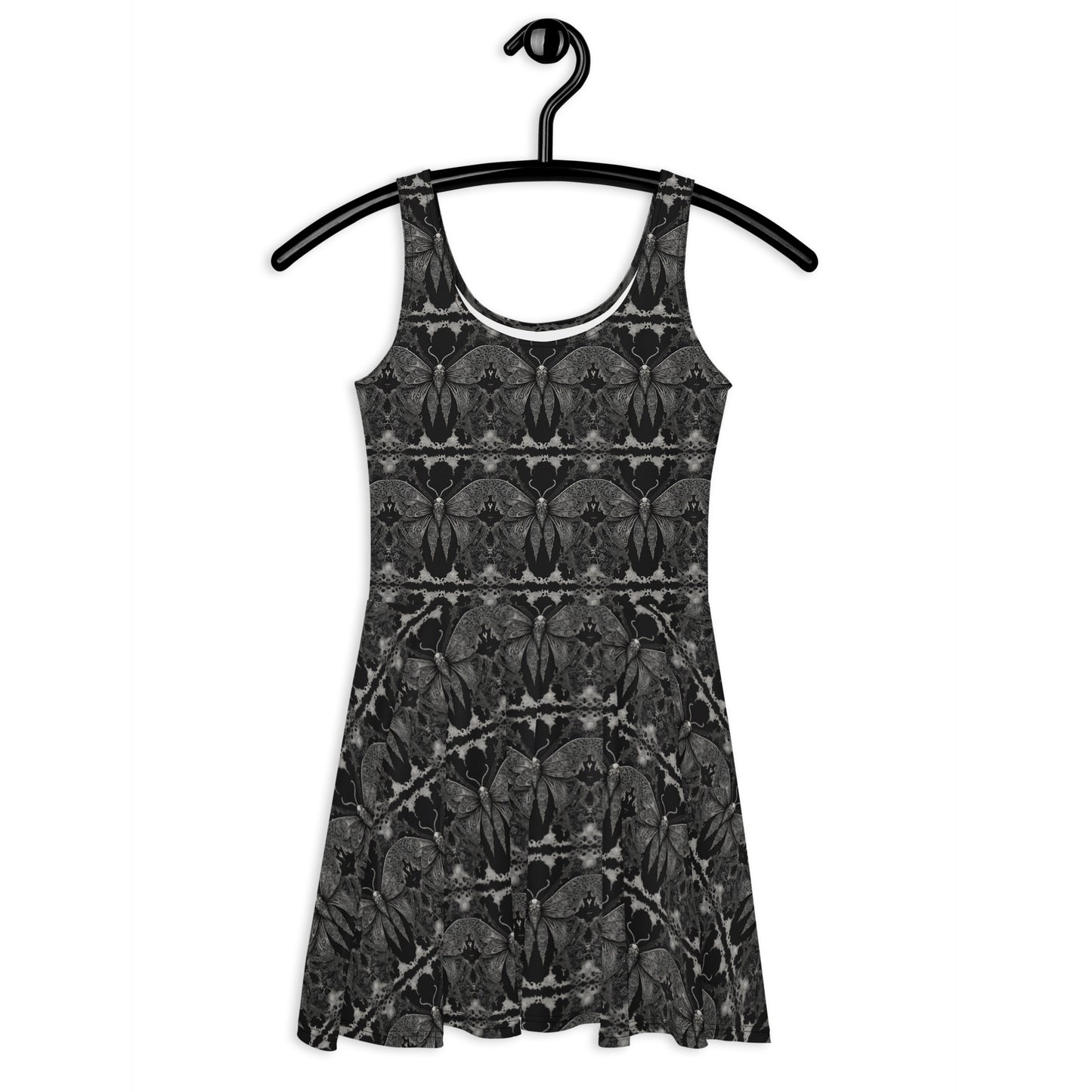MOTH & LACE FLARED DRESS