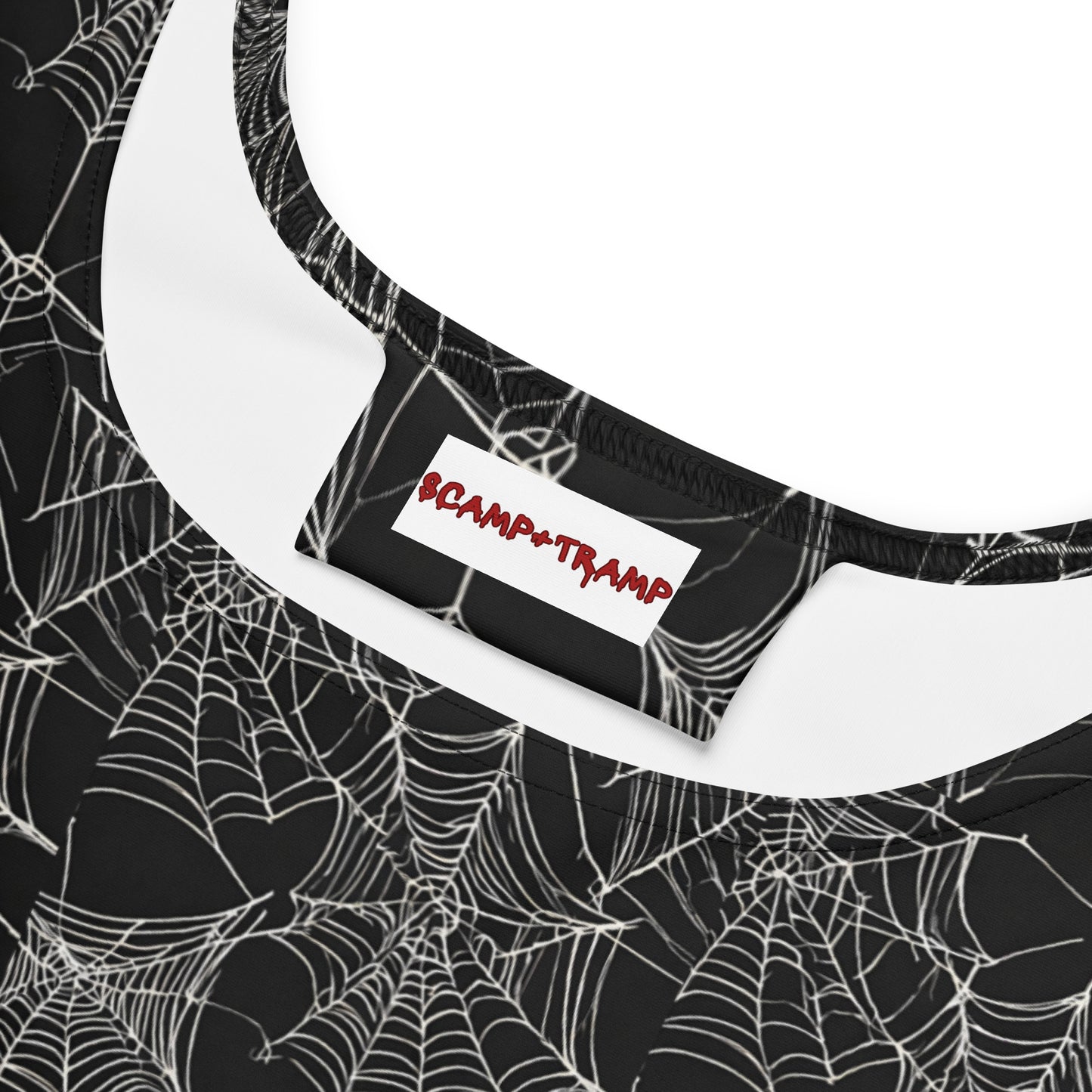 WEB OF LIES FLARED DRESS