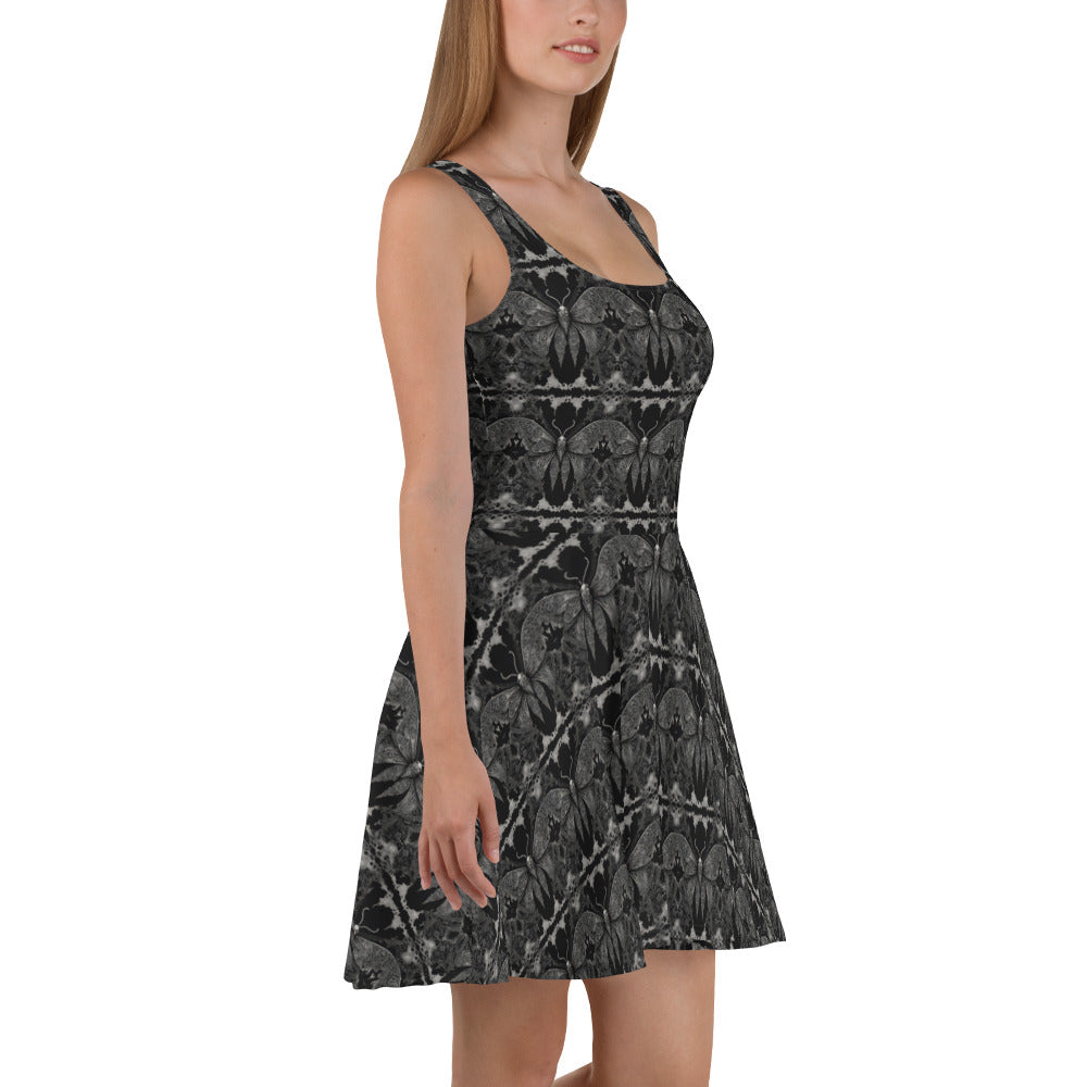 MOTH & LACE FLARED DRESS