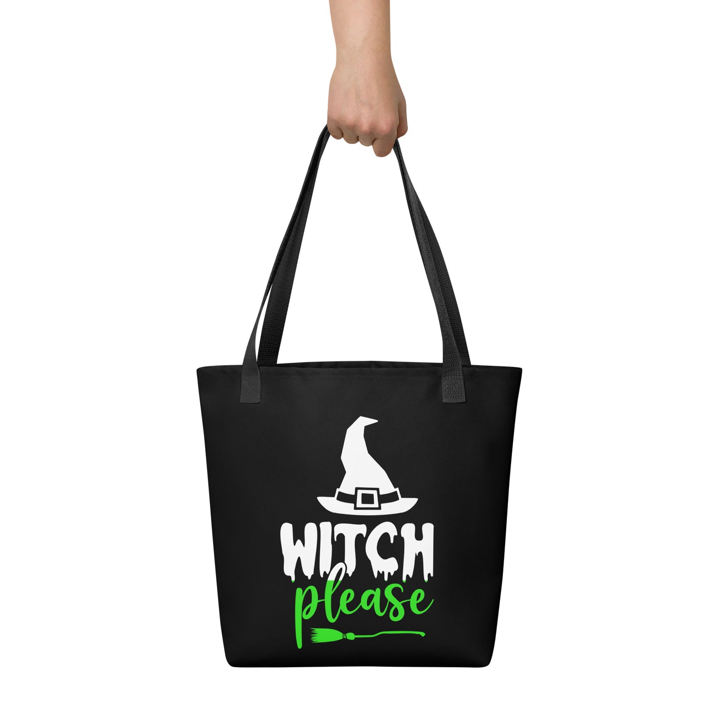 WITCH PLEASE TOTE BAG