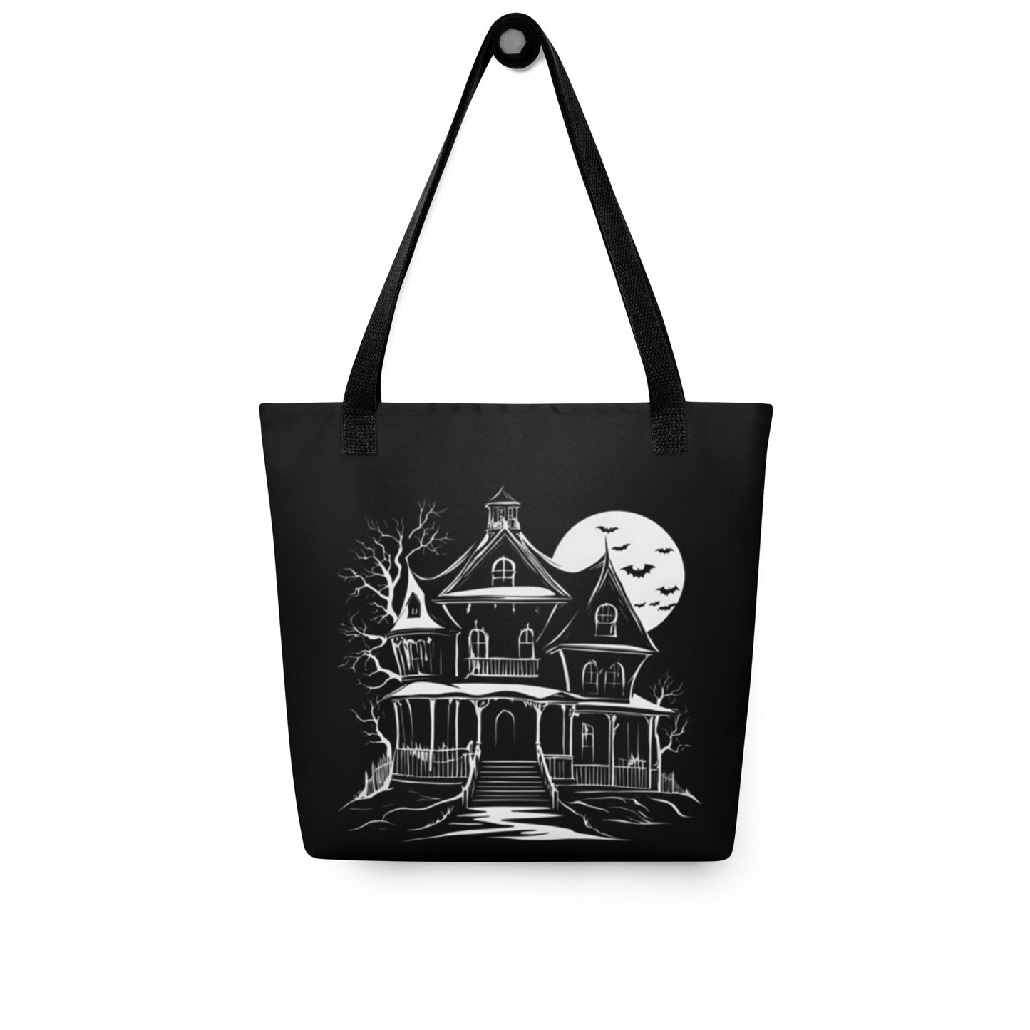 HAUNTED HOUSE TOTE BAG