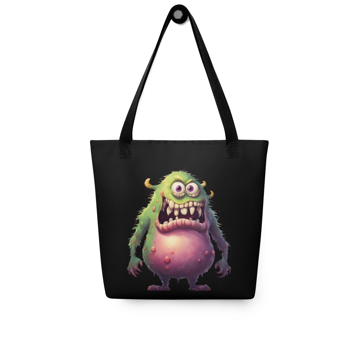 GREEN MONSTER TOTE BAG