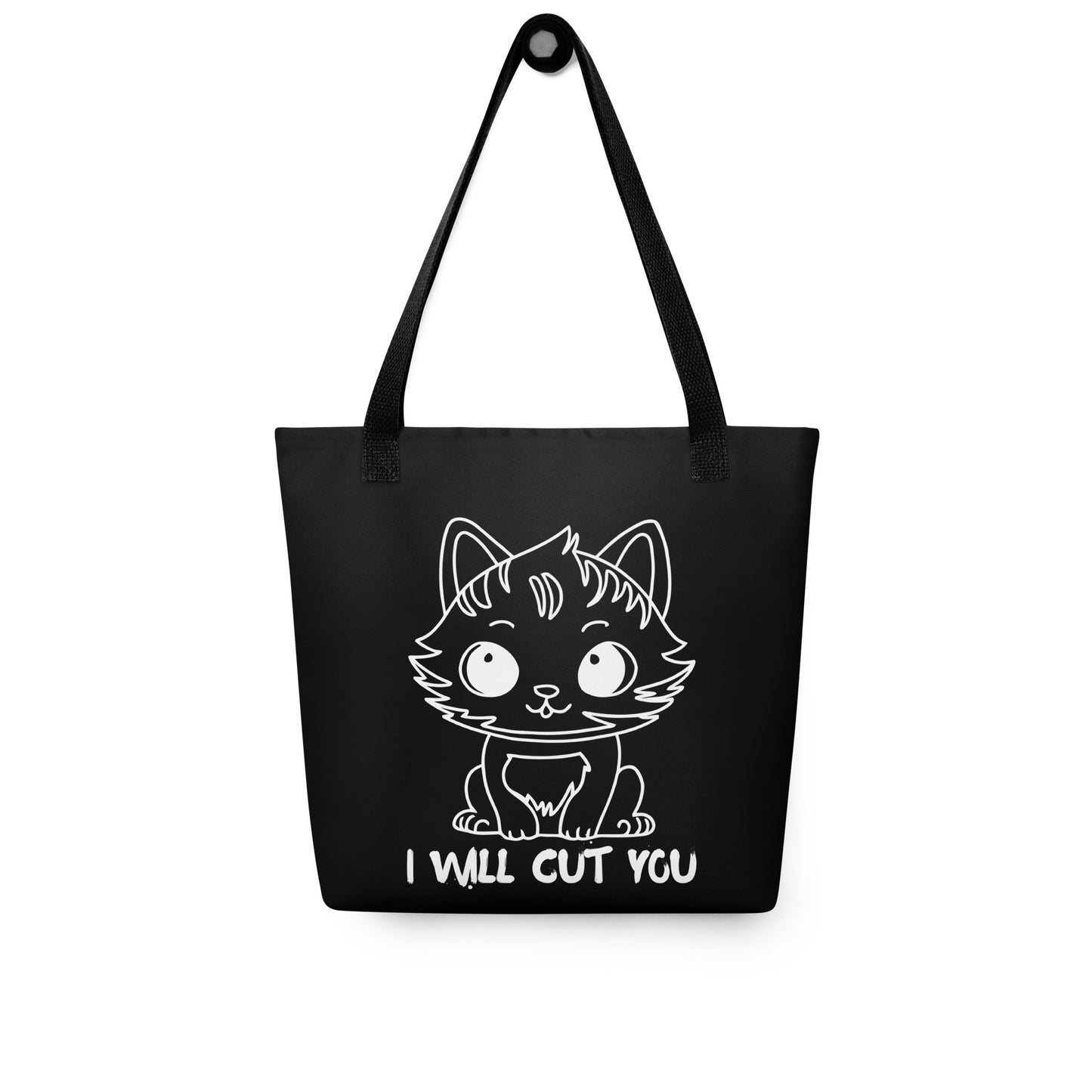 I WILL CUT YOU TOTE BAG