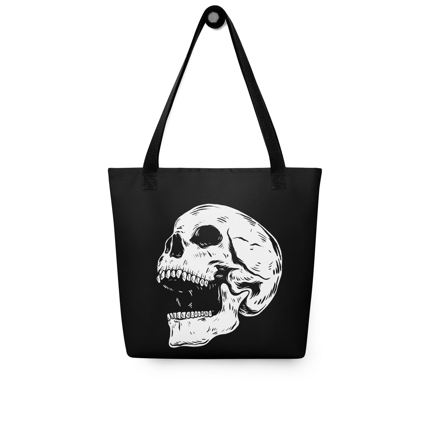SCREAMING SKULL TOTE BAG