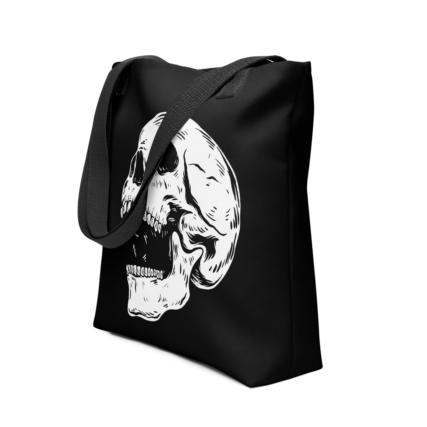 SCREAMING SKULL TOTE BAG