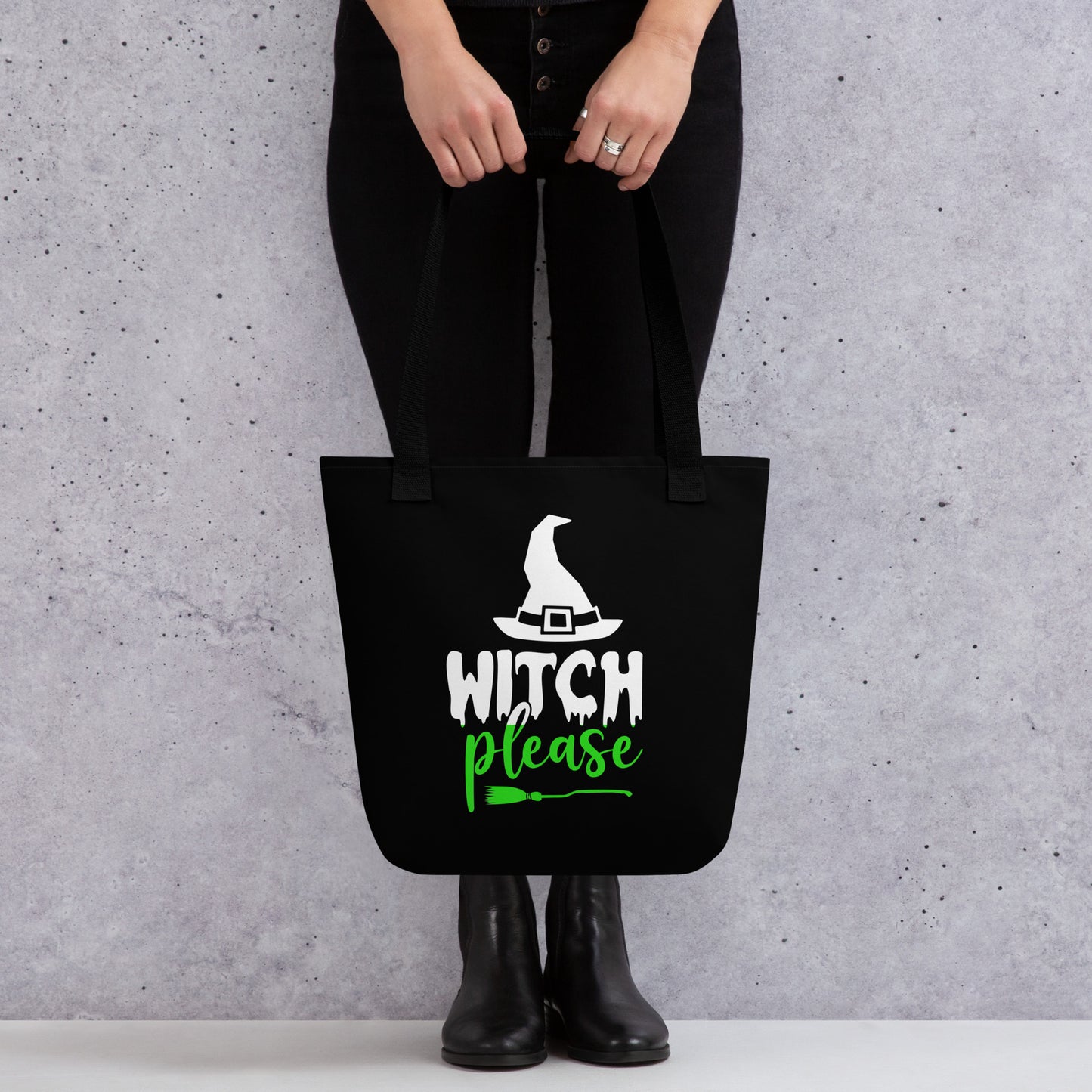 WITCH PLEASE TOTE BAG