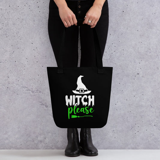 WITCH PLEASE TOTE BAG