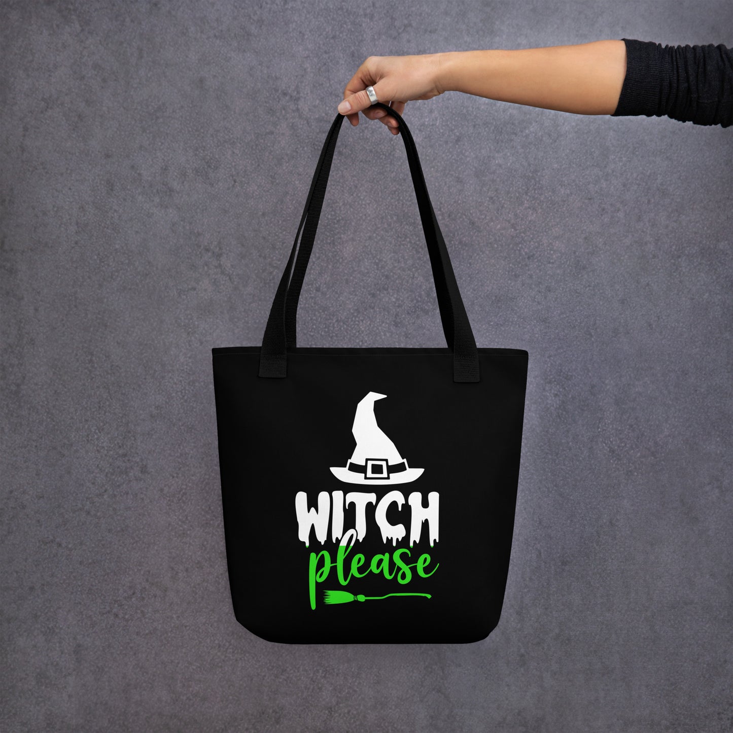 WITCH PLEASE TOTE BAG