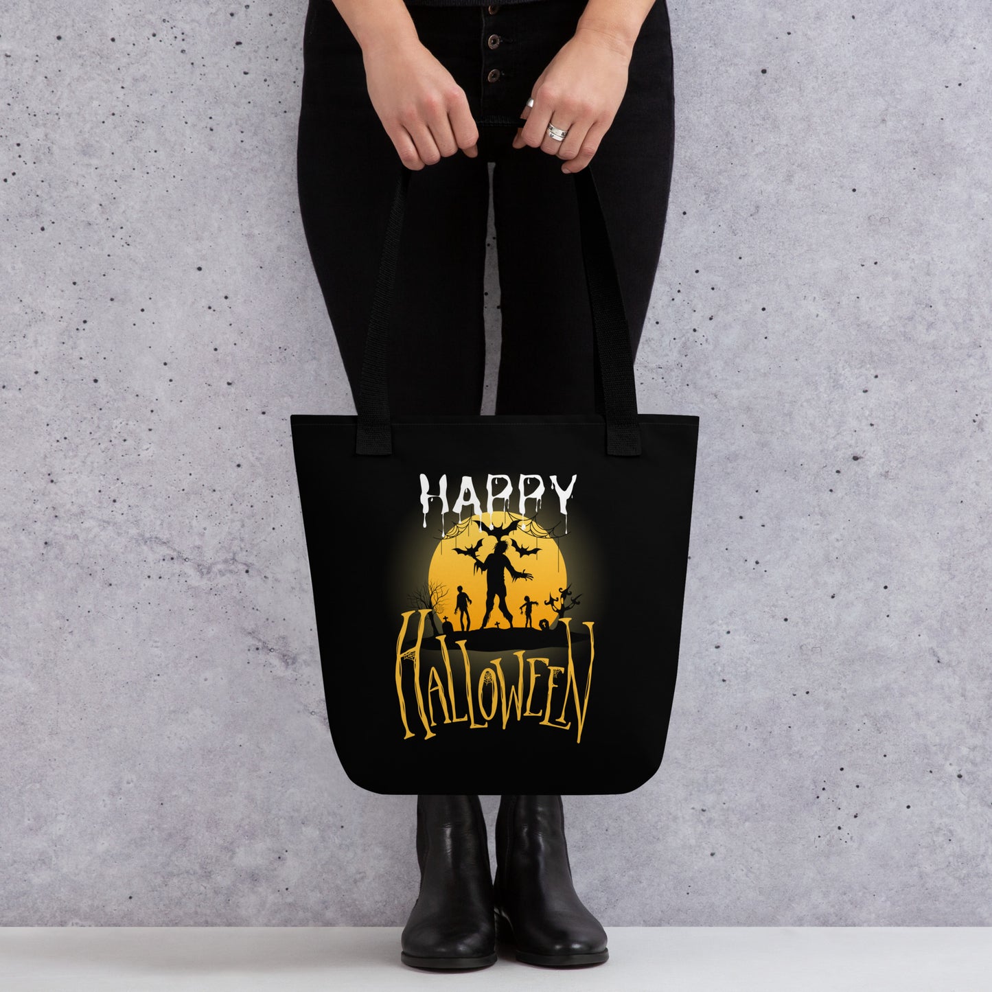 HAPPY HALLOWEEN TOTE BAG