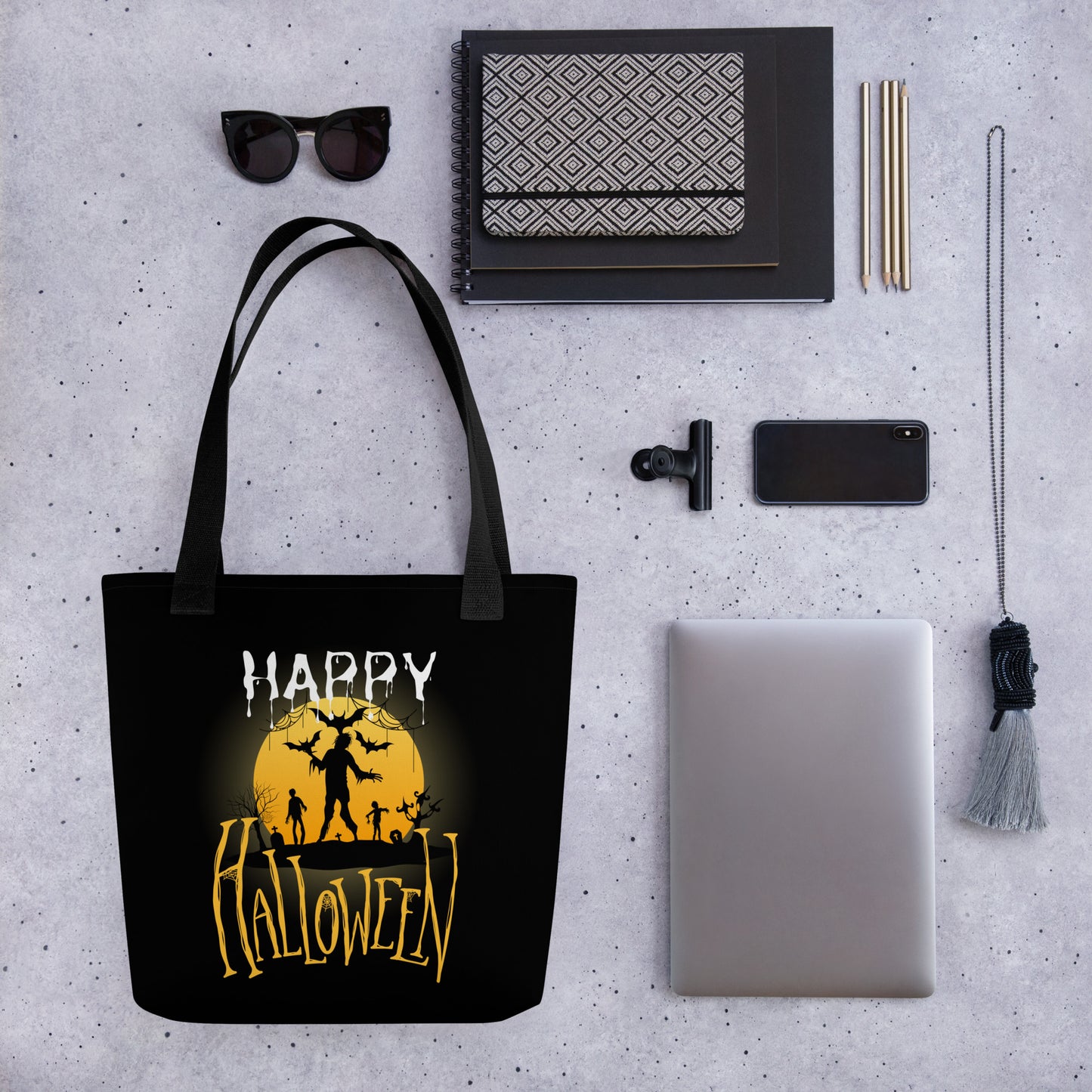 HAPPY HALLOWEEN TOTE BAG
