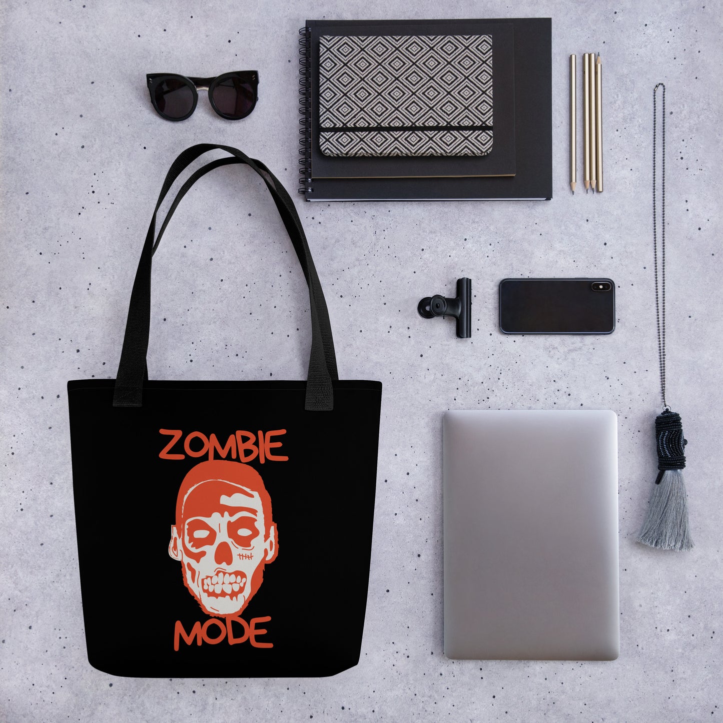 ZOMBIE MODE TOTE BAG