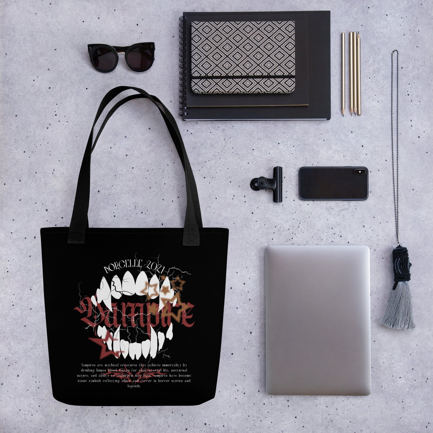 VAMPIRE BORCELLE TOTE BAG