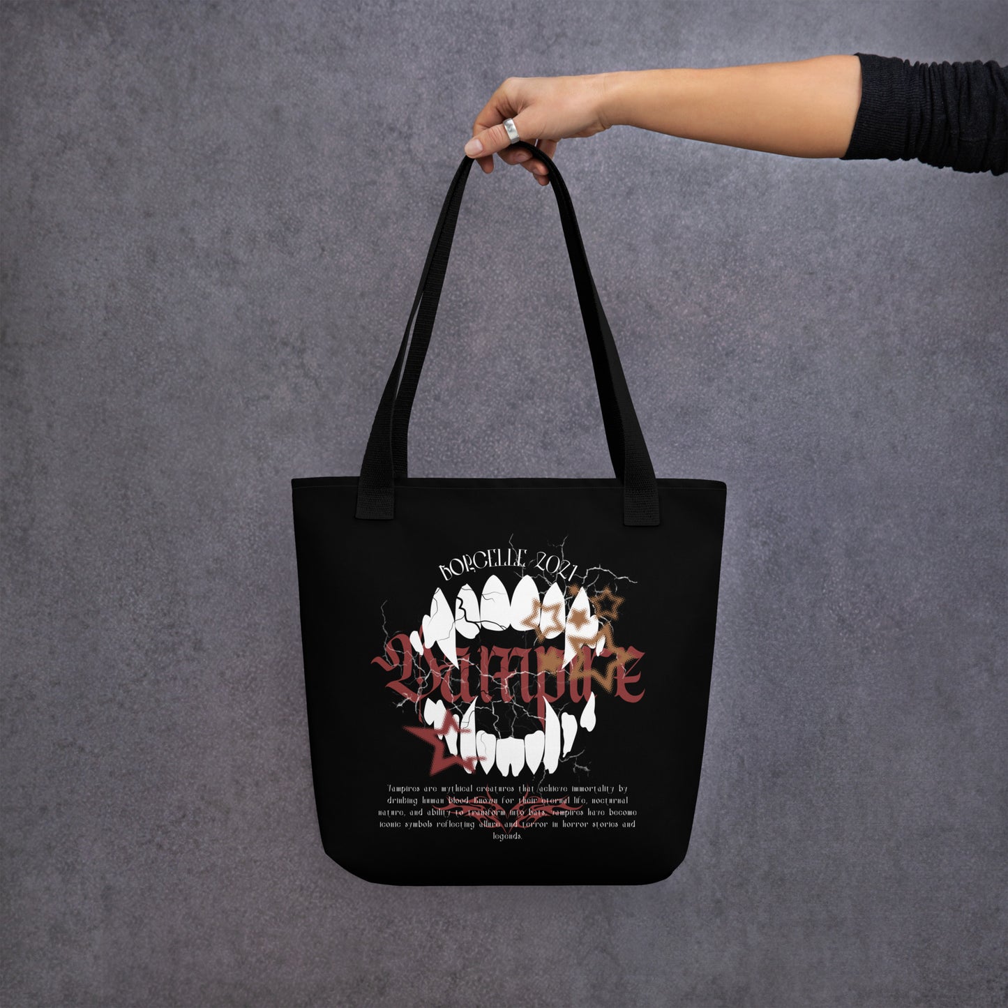 VAMPIRE BORCELLE TOTE BAG