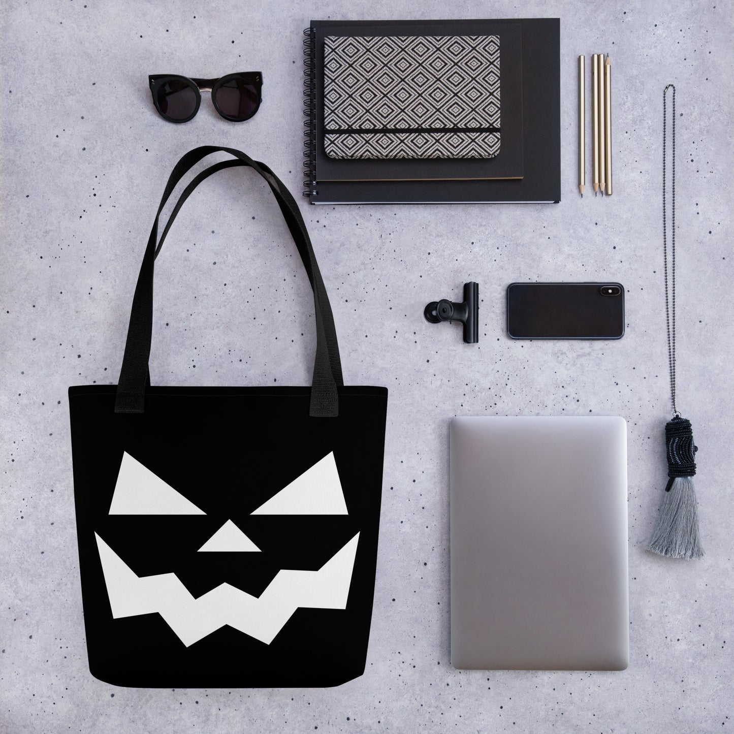 JACK-O-LANTERN TOTE BAG