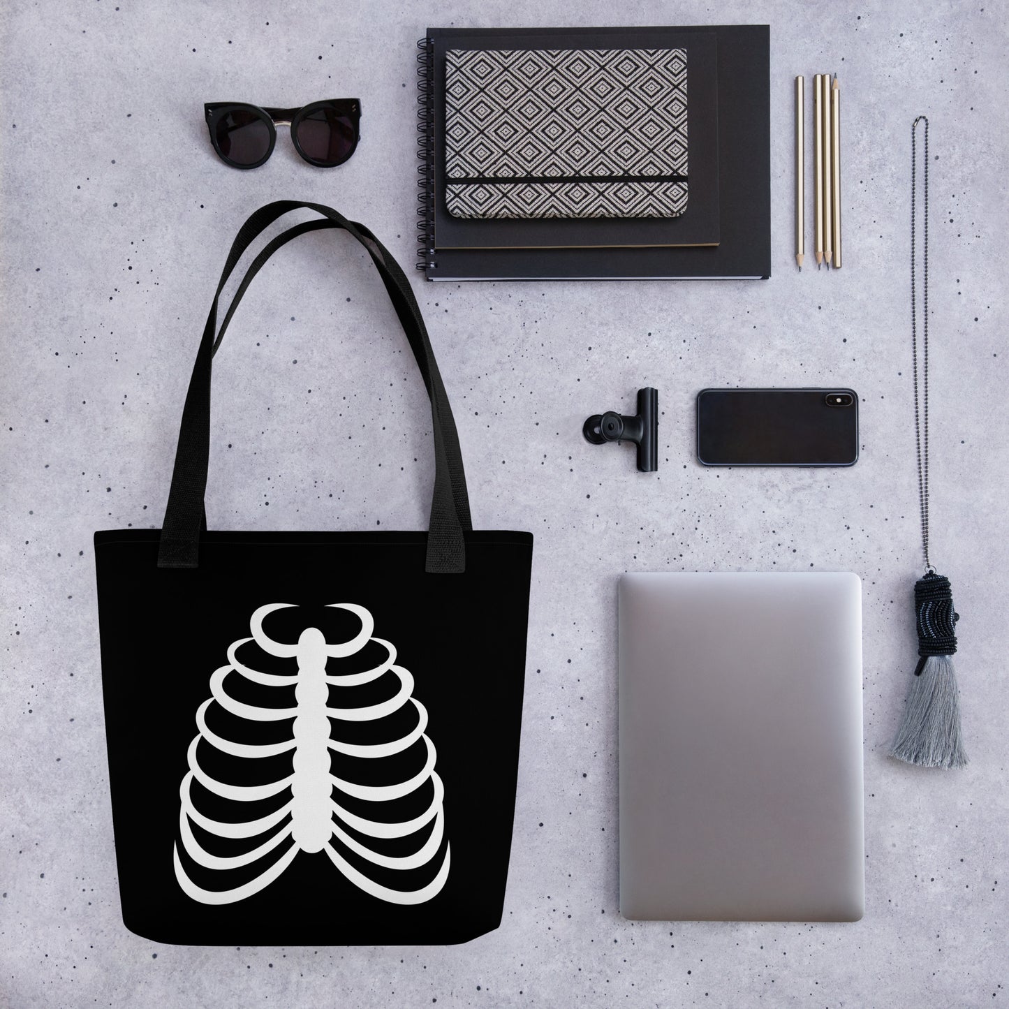RIBS & SPINE TOTE BAG