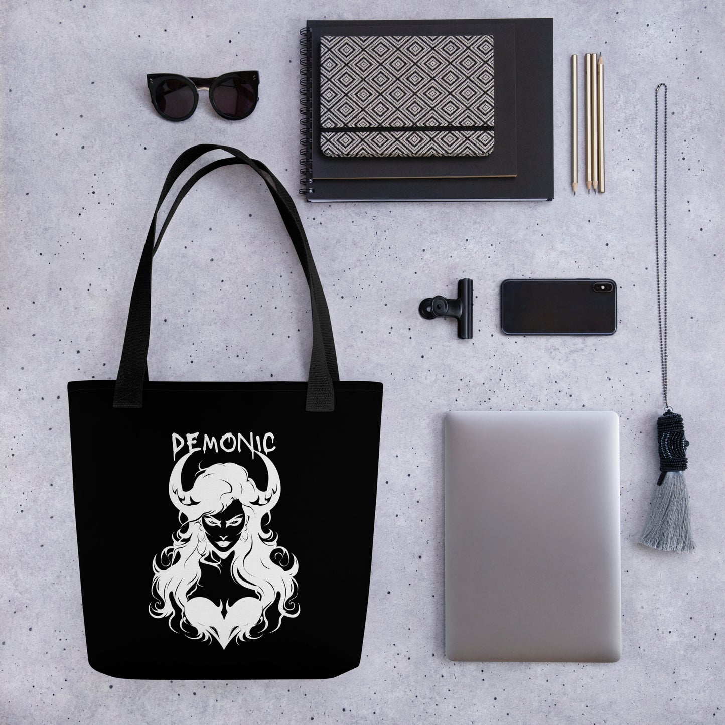 DEMONIC TOTE BAG