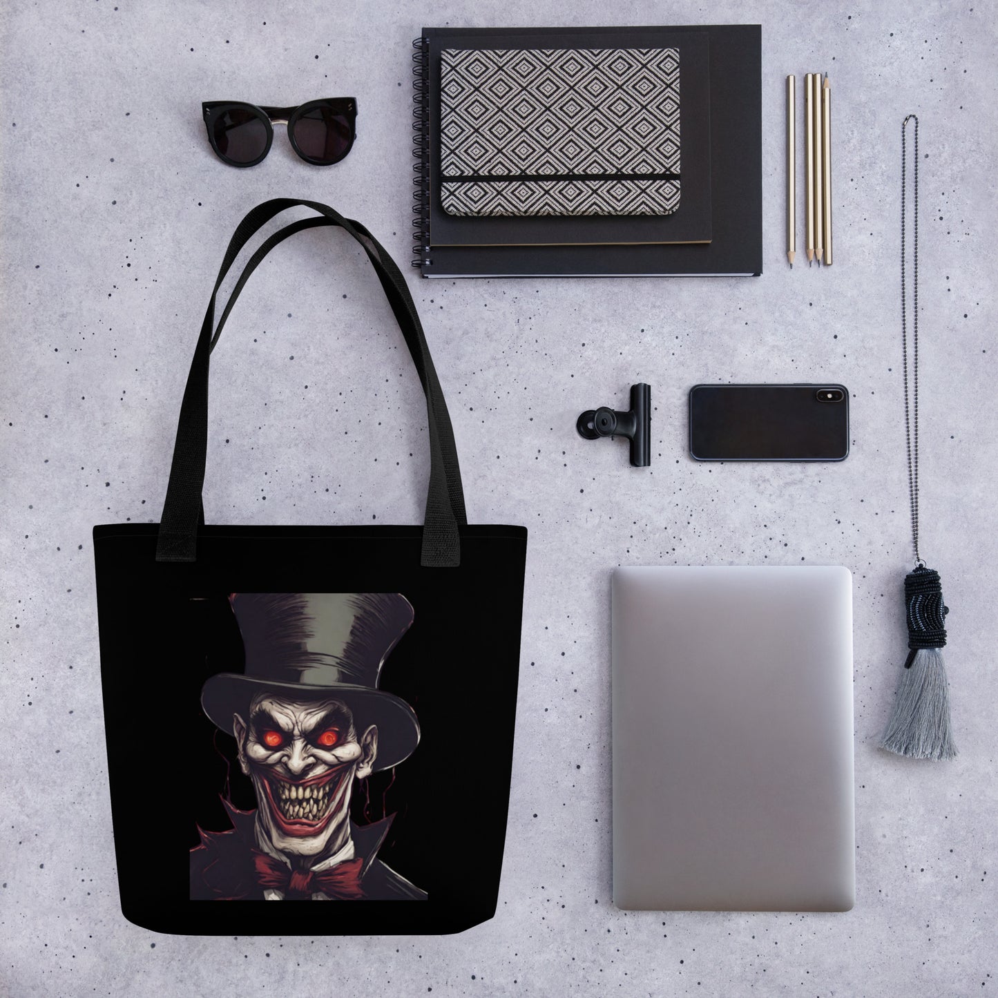 EVIL CLOWN TOTE BAG