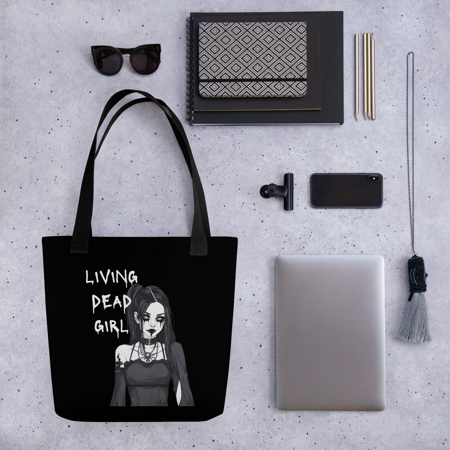 LIVING DEAD GIRL TOTE BAG