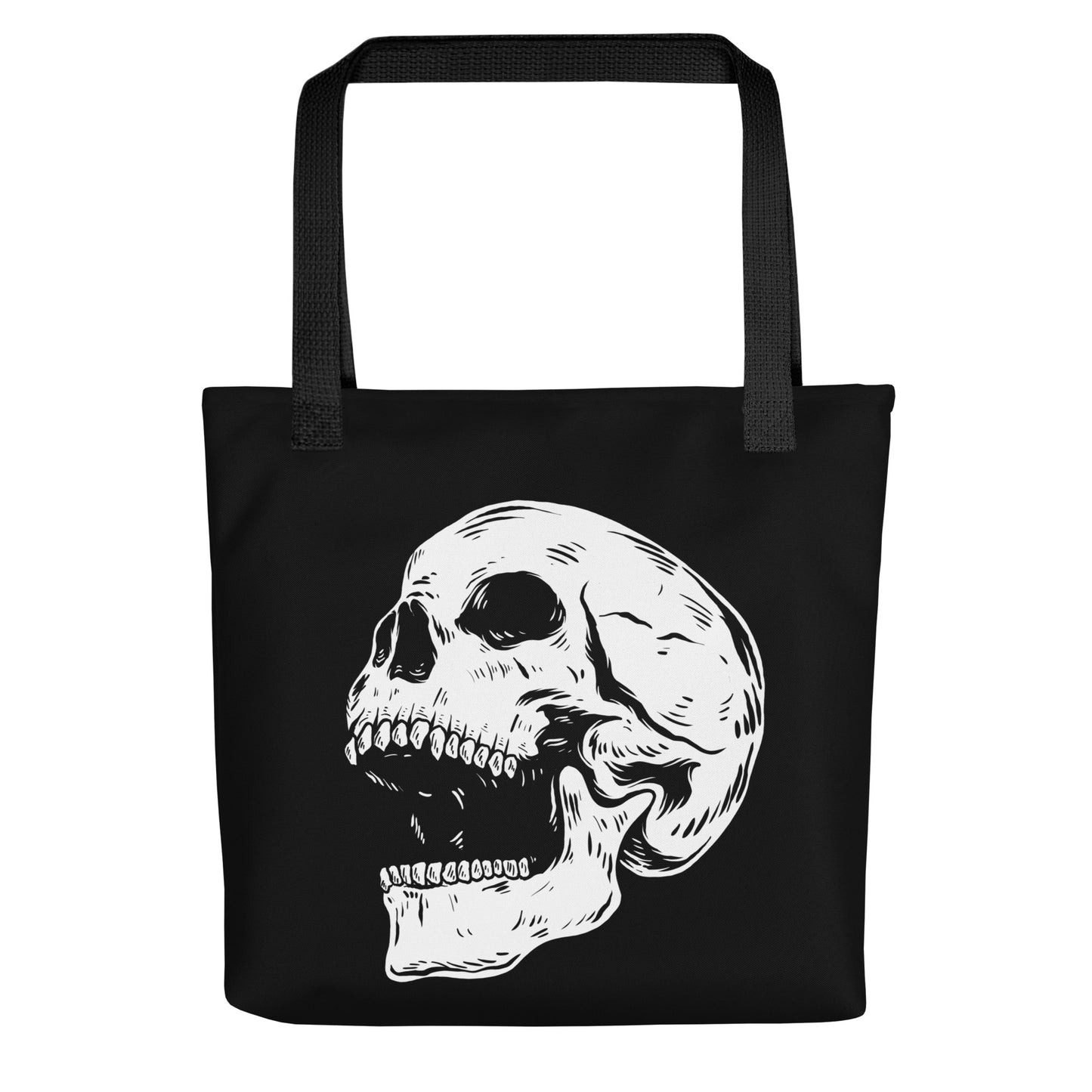 SCREAMING SKULL TOTE BAG