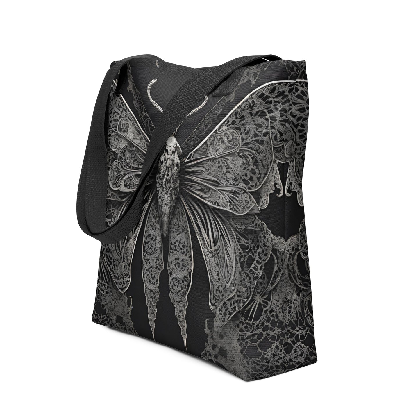 MOTH & LACE TOTE BAG