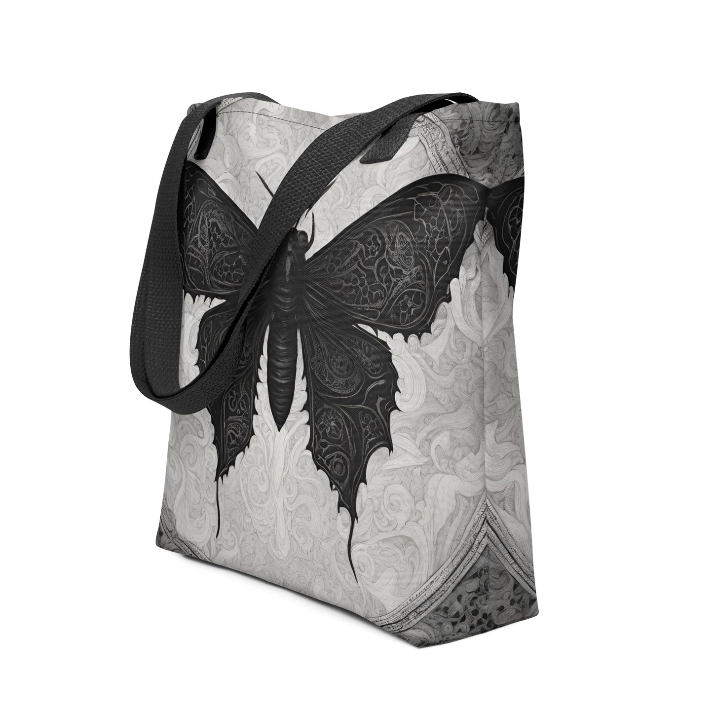 MOTH TO FLAME TOTE BAG