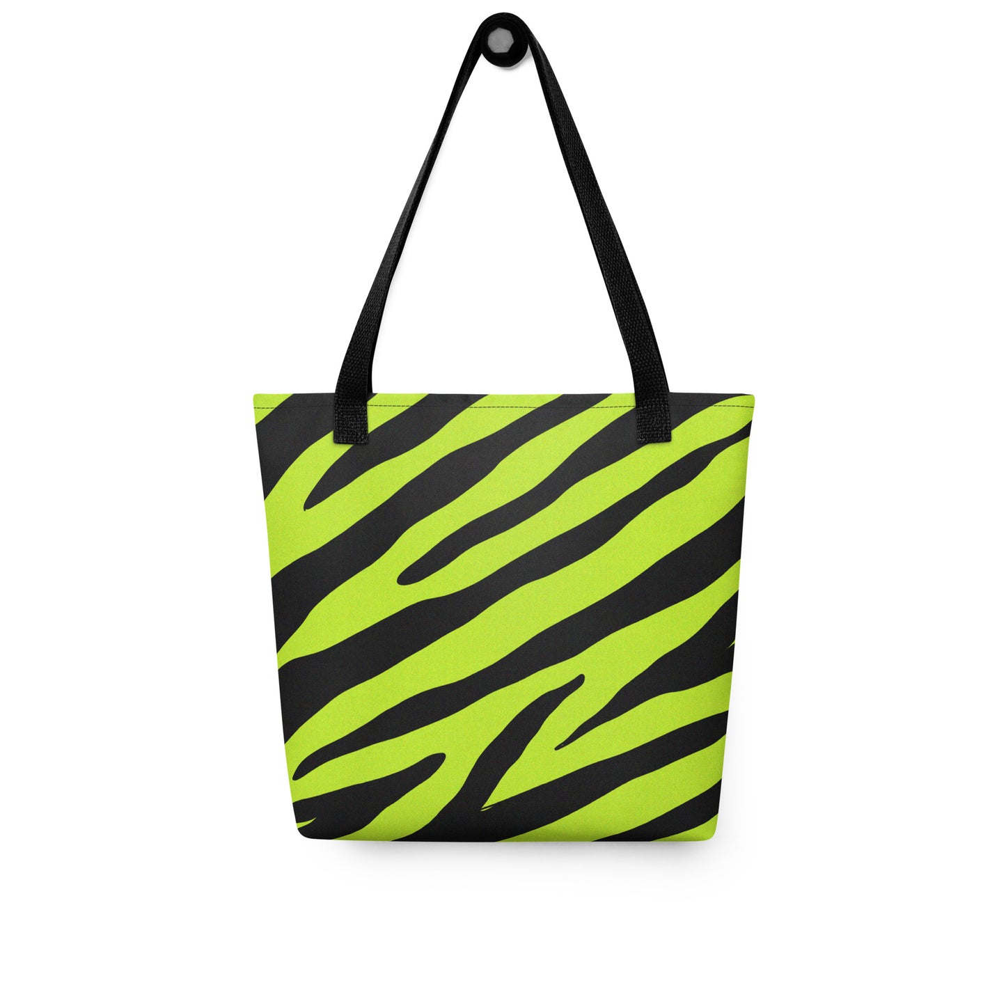 YELLOW ZEBRA TOTE BAG