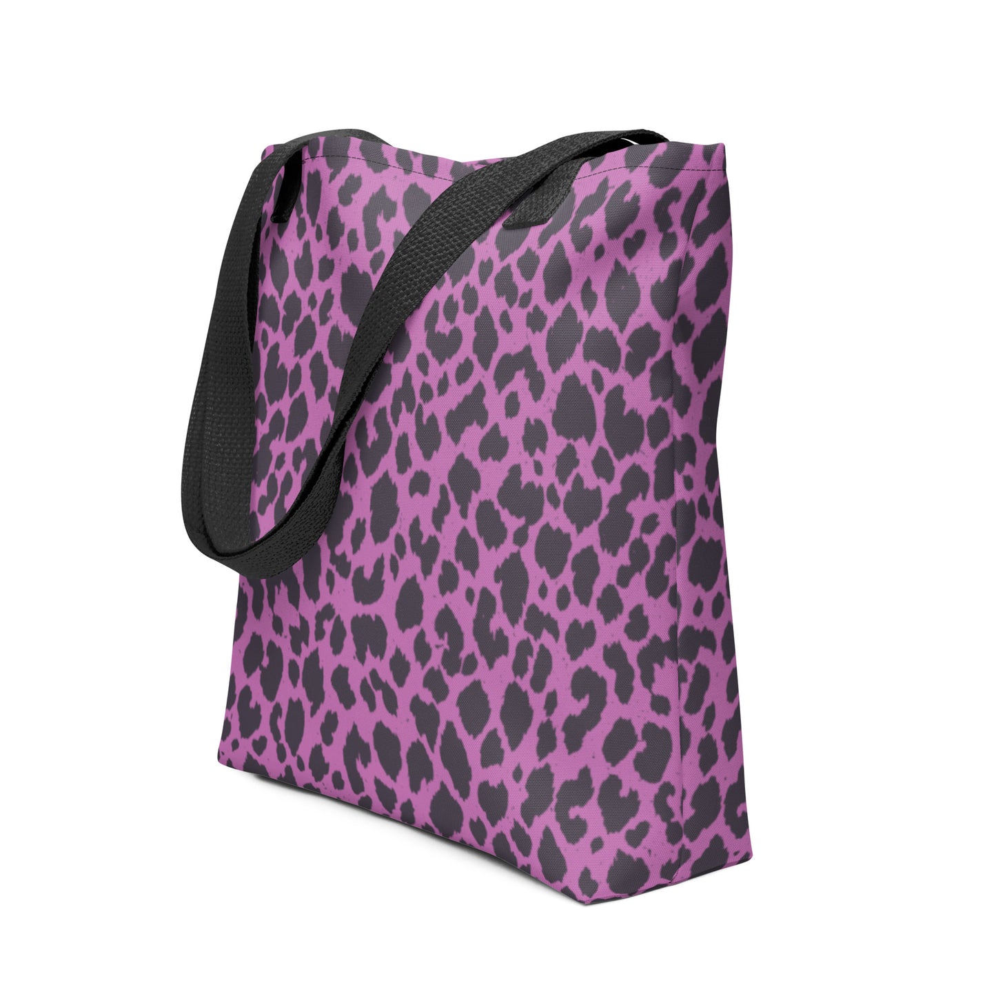 PINK LEOPARD TOTE BAG