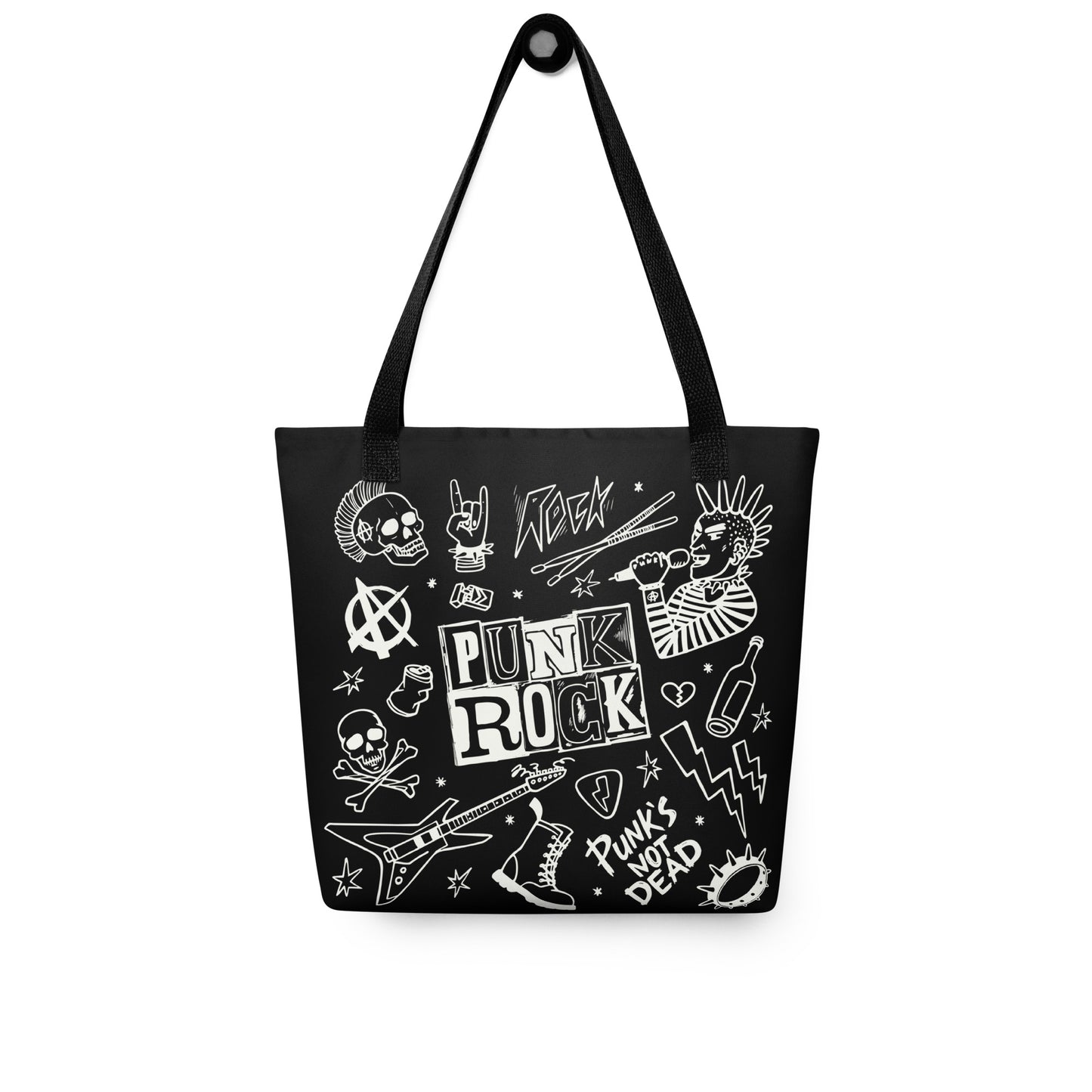 PUNK'S NOT DEAD TOTE BAG