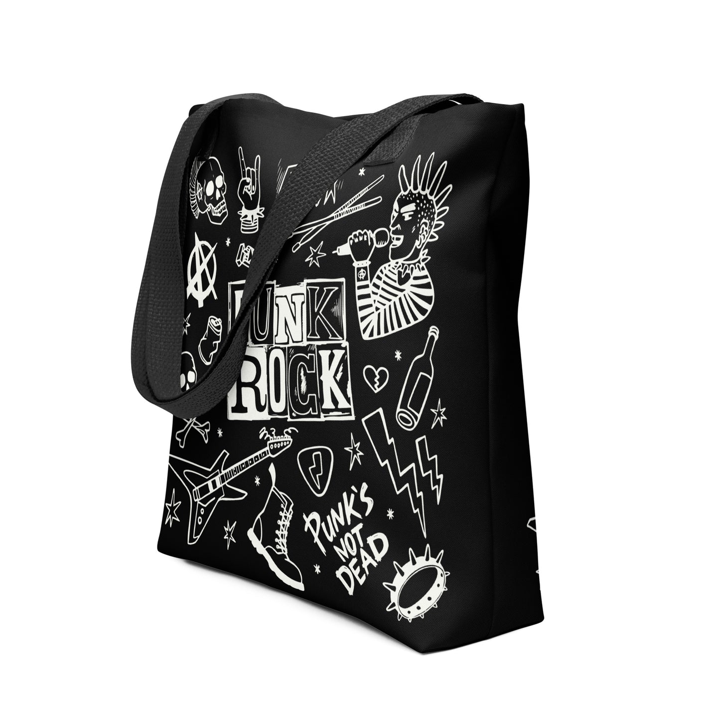 PUNK'S NOT DEAD TOTE BAG