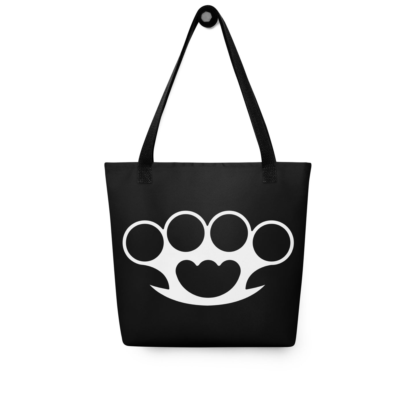 BRASS KNUCKLES TOTE BAG