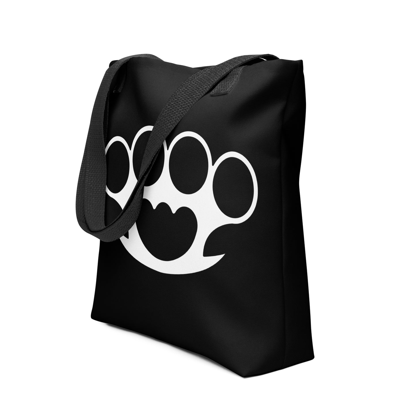 BRASS KNUCKLES TOTE BAG