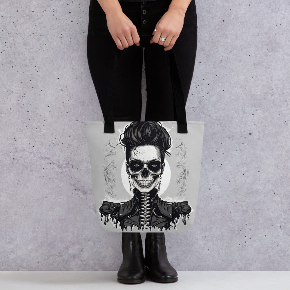 SPOOKY TRAMP TOTE BAG