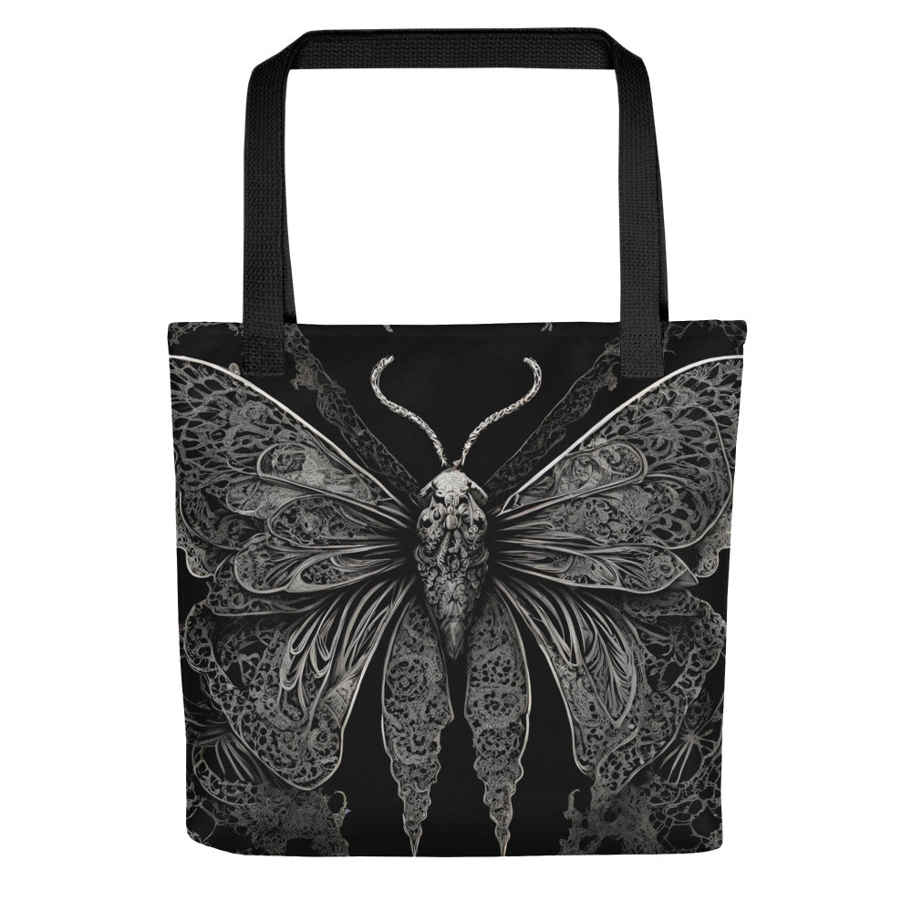 MOTH & LACE TOTE BAG