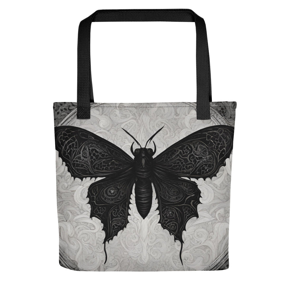 MOTH TO FLAME TOTE BAG