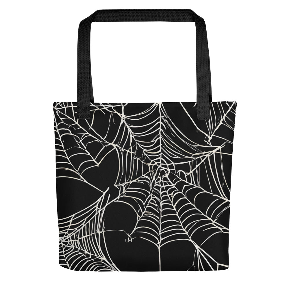 WEB OF LIES TOTE BAG