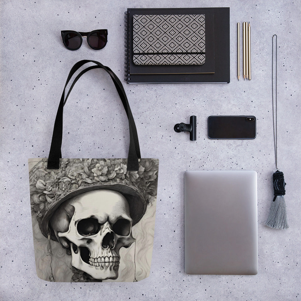 SKELETON QUEEN TOTE BAG