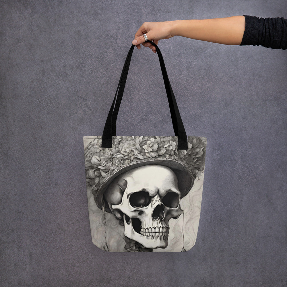 SKELETON QUEEN TOTE BAG