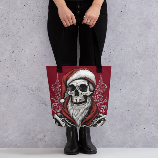 SANTA BEARD TOTE BAG