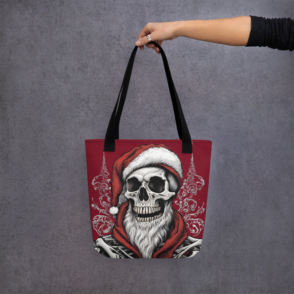 SANTA BEARD TOTE BAG