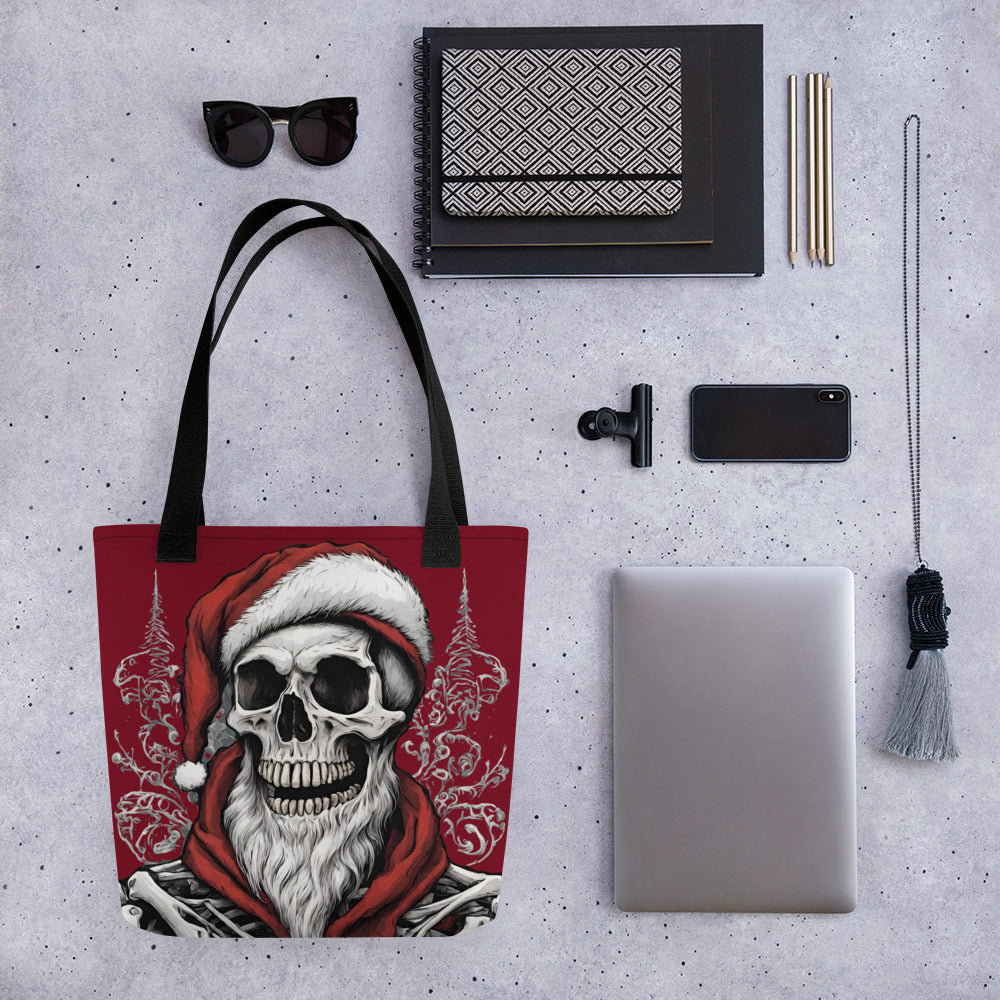SANTA BEARD TOTE BAG