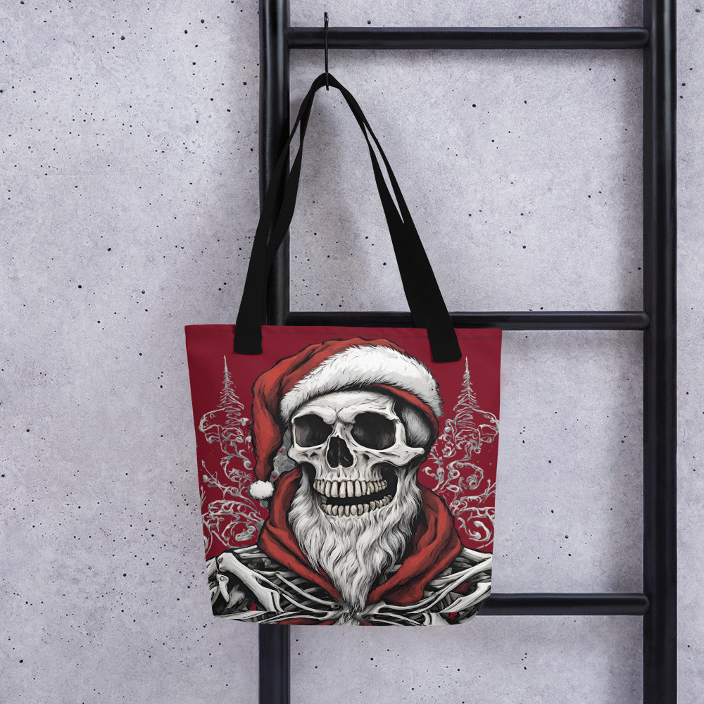 SANTA BEARD TOTE BAG