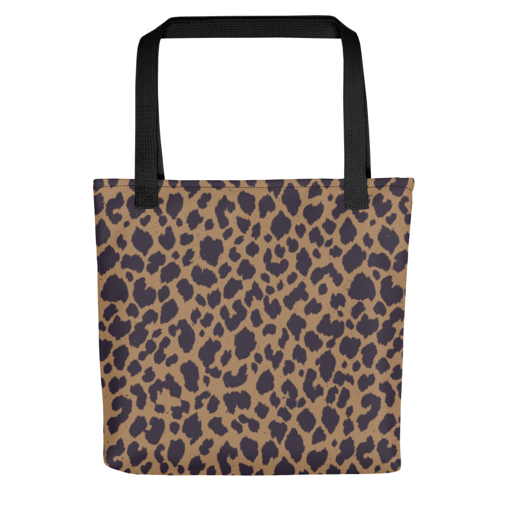 LEOPARD PRINT TOTE BAG
